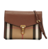 Small Macken House Crossbody Bag, &pound;450, Handbags, Brown, Leather, Front view